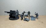 WWII British Commonwealth Generic Artillery Crew (5 models) Various Scales Hist