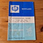 1975 Nelson Bays v Scotland