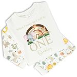 Personalised Birthday Pyjamas When I Wake Up I will be Jungle 1st Birthday PJs