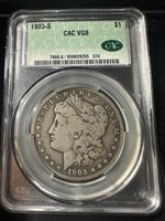 1903-S $1 CAC VG8