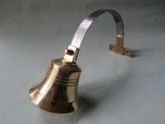 SPRING shop keeper bell door mounted SOLID BRASS Shop Door Bell Entrance Bell