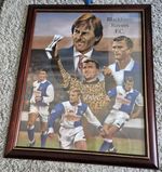 Blackburn Rovers Original Artwork 1994/1995 Premier League Champions Players