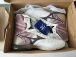 MIZUNO Monster Wave White Gold Boxing Shoes BRAND NEW - Naoya Inoue Model Japan
