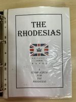 The Rhodesias Stamp Collection in Britannia Album 1891 - 1964  Mint & Used #SV89
