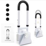 Adjustable Bathtub Grab Bar 18–22in Safety Fits 3.1–6.7in Walls 250lb Capacity