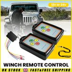 Winch Remote Handset Wireless Remote Control Kit 12V 24V for Tuff Stuff 4x4 ATV