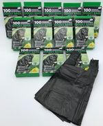 1200 for £16.89! Dog Poo Premium Poop Strong Waste Bags Tie Handles Doggy (n)