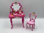 Fashion Doll Dresser And Chair