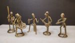 Vintage Bronze Ashanti Figurines - African Tribal Art - Curios Grotesque Figures