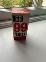 Unopened vintage 1950s 1960s   Co-op 99 classic tea leaf box display prop