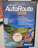 Microsoft AutoRoute 2005 PC CD-ROM Software & Pocket PC & Windows Smartphone 