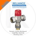 Reliance Blender Mixing Valve For Water Underfloor Heating 22mm Compression