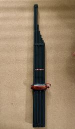 Imported Thai Bamboo Khaen Mouth Organ, Black