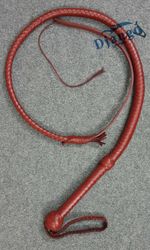 4 Feet Long 16 Plaits Genuine Kangaroo Leather Heavy Duty Bullwhip FREE P&P UK