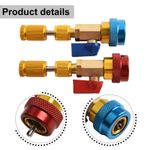 Professional Valve Core Remover & Installer Kit for Automotive AC Systems