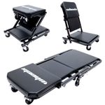 Mechanics Creeper 3 IN 1 trolley stool Workshop Padded Car Workshop Garage NEW