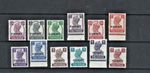 india stamps pre-1947 george 6th overprinted kuwait mint unused short set