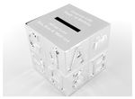 Personalised Engraved Silver ABC Money Box - Christening, Baptism, Naming Day