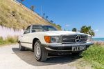 Mercedes SL380 LHD 1983 - 1989 Automatic   White With Blue Leather