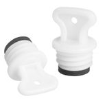 2PCS Rubber Hot Water Bottle Stopper Sealing Cap Leakproof Hot Water Bag Stopper