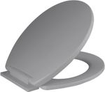 ARVO Soft Close Toilet Seat - Fits Most Standard Pans, Adjustable Bottom Hinges