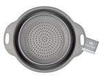 Kitchen Compact Collapsible Colander Foldable Rubber Strainer 23.5cm Multi-Use