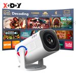 Mini Smart projector 4K Portable LED WIFI 12000 Lumen Android TV Home Theater