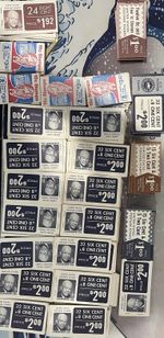 Large Stamp Books Collection. NMH Nearly $500 Face Value