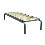 Caravan Single bed frame with fixed Duo Legs