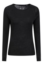 Mountain Warehouse Women's Thermal Base Layer Ladies Lightweight Merino Top