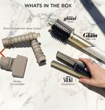 Shark Glam Ceramic & Air Styling and Drying System with FrizzFighter HD6051SUK