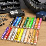 Oil Paint Marker Pen 2.5mm Round Tip Waterproof Permanent Metal Wood Glass DIY