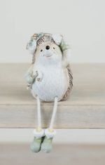 Hedgehog Shelf Sitter With Dangling Legs Ideal Hedgehog Gift Idea.