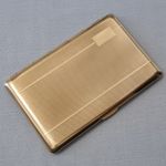 VINTAGE  BRASS TALLENT CIGARETTE CASE