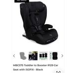 My babies MBCS75 toddler to booster child Seat black