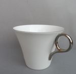 A rare Shelley Art Deco Pattern No 13751 Regent shape tea cup. C.1940+.