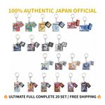 Pokemon Center Package Cartridge Keychain All 20 Types Complete Set Varied New