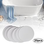 20x Round Non-Slip Bath Stickers Shower Tub Safety Pads Water-Resistant Adhesive