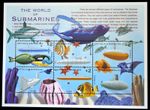 Antigua & Barbuda - Marine Life - The World of Submarines - Sheetlet - MNH