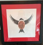 Swindon Robins Speedway Framed and Mounted Digital Art Print of all riders