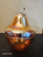 Vintage Carnival Glass Jeannette Pear Shaped Candy Dish