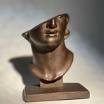 Rare Greek Head Of King Alexander : Authentic Ancient Greek Artifact 356 BC