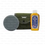 SHARPENING HONING GRINDING PUCK STONE WHETSTONE OIL LAWN MOWER SHARP EDGE TOOLS