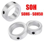 SOH Shaft Collar With Grub Screw Fixing Limit Ring ID 6mm to 50mm Aluminum Alloy