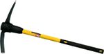 5lb Pick Axe Mattock Steel Head & Fibreglass Handle shaft 90cm 36in Heavy Duty