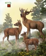 Red Deer Wildlife Toy Model Figures by CollectA Choose Stag, Hind or Calf NEW