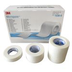 3M Micropore Surgical Tape 1.25cm - 2.5cm - 5cm Eyelash Tape Premium Quality