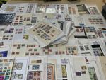 World stamps inc Malta, Grenada etc. Mixed lot. Ex dealer leaves M/U 1.8kg G70