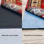 Premium Rug to Carpet Gripper Dual Purpose Rug Anti Slip Underlay for All Floors