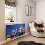 Glass Radiator Cover Printed - Tower Bridge - Made By Premier Range